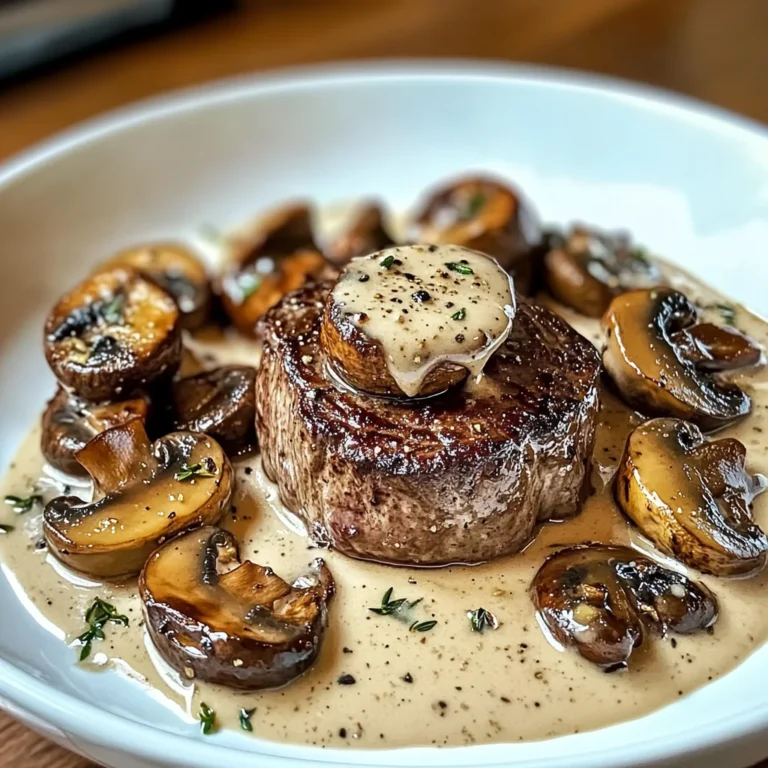 Filet Mignon Crémeux au Boursin