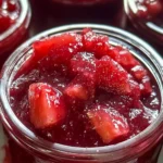 Fraise Rhubarbe Confiture
