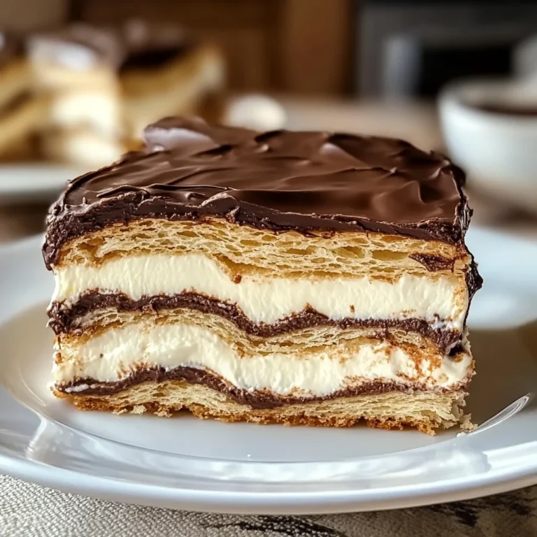 Gâteau éclair facile