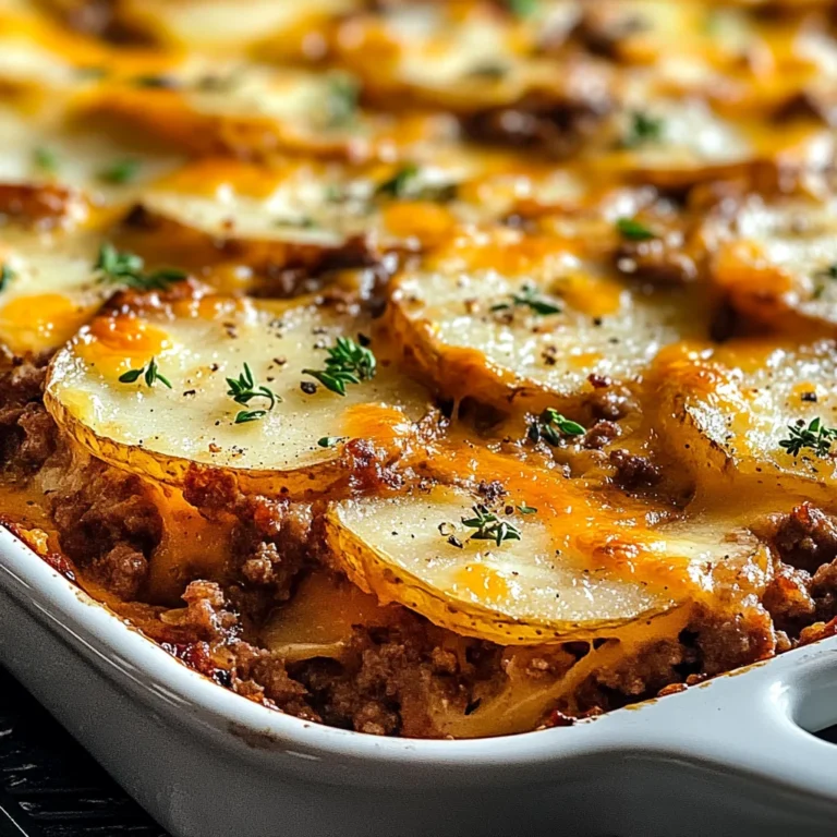 Gratin réconfortant et savoureux