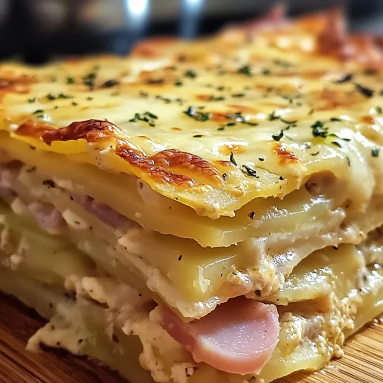 Lasagnes de Pommes de Terre Gourmandes