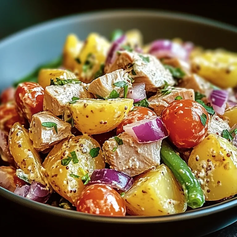 Salade de Pommes de Terre au Thon