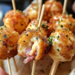 Cake pops salés jambon de poulet fromage