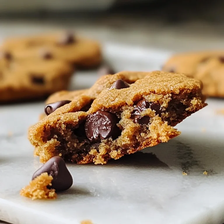 Cookies santé aux pois chiches