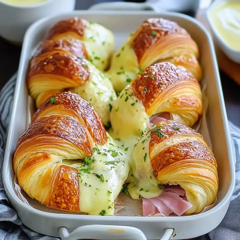 Croissants gourmands faciles
