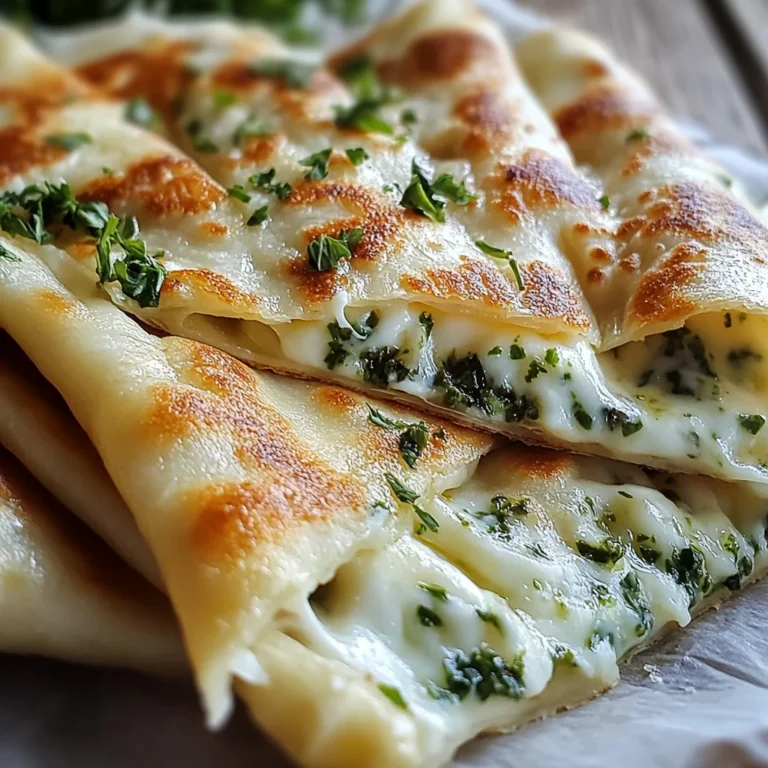 Gozleme turc fromage et herbes