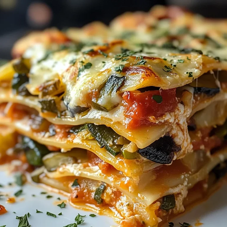 Lasagnes aux légumes d'été