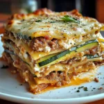 Lasagnes courgettes chair à saucisse