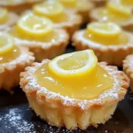 Mini tartelettes citron maison