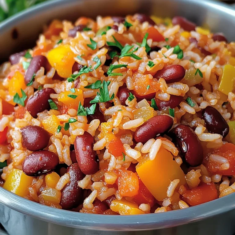 Riz Cajun aux Haricots Rouges