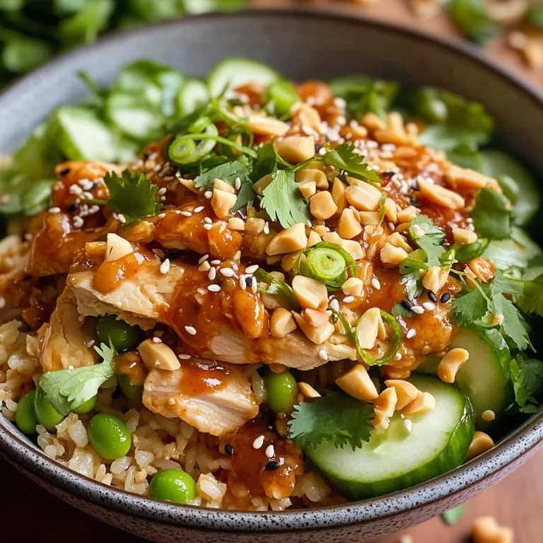 Salade Satay Croquante et Épicée