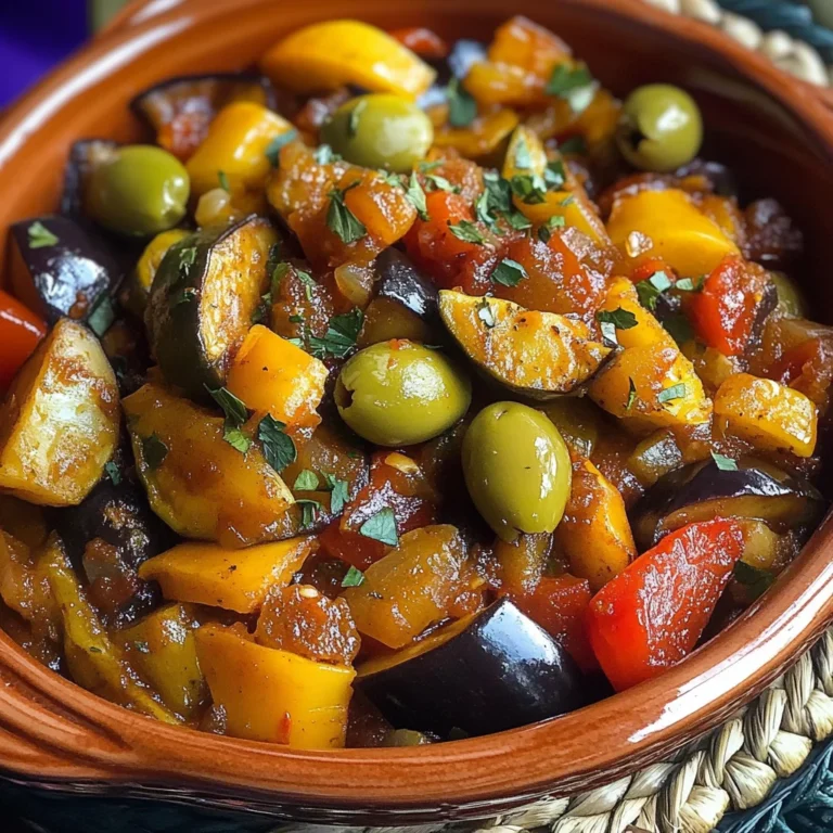Tajine Végétarien Coloré