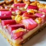 Tarte rhubarbe facile rapide