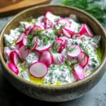 Tzatziki aux radis et herbes