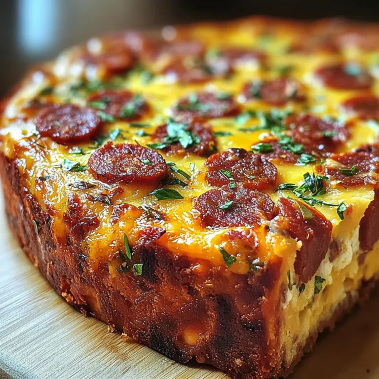 Cake au Chorizo Simple et Rapide – Recette Gourmande et Facile