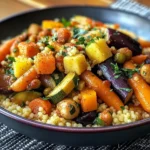 Couscous Marocain aux 7 Légumes