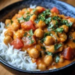 Curry de Pois Chiches, Tomate et Cacahuète : Un Voyage Culinaire Incroyable