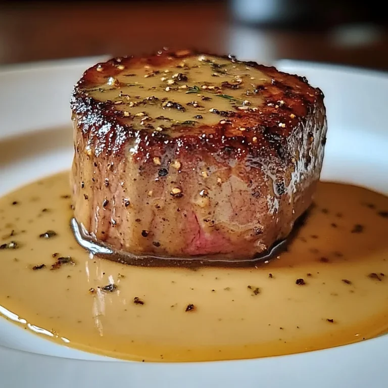 Filet Mignon Sauce Miel & Moutarde