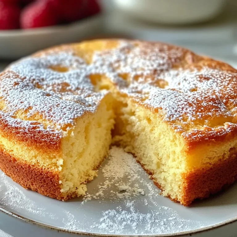 Gâteau Rapide et Crémeux aux 3 Yaourts et 2 Œufs