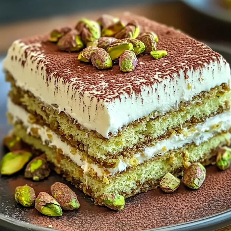 Le Meilleur Tiramisu à la Pistache