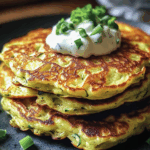 Pancakes de Courgettes et Sauce Yaourt : Une Option Légère et Incroyable pour vos Déjeuners