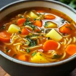 Soupe de Dernière Minute (Rapide et Savoureuse !)