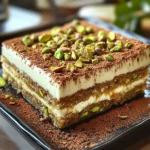 Tiramisu Pistache & Cassonade Caramélisée